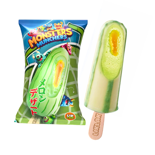 Hami Melon Ice Cream  Delicious Popsicle