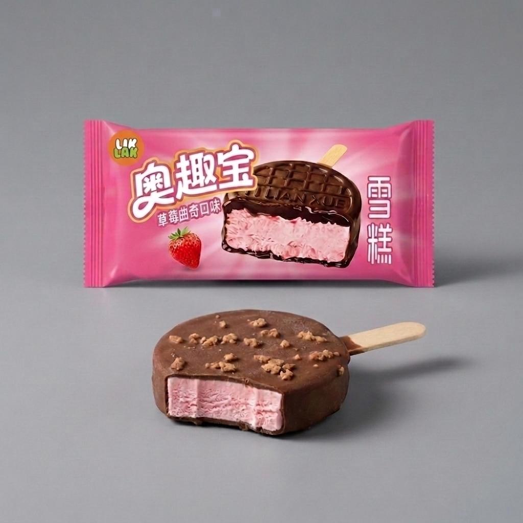 752854507_1394232249272209_9125605858749017971_n LikLak Strawberry Chocolate Ice Cream Sandwich - Image 1